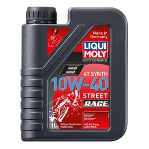 Ulei motor sintetic LIQUI MOLY Motocicleta 4T 10W40 Street race 1 l