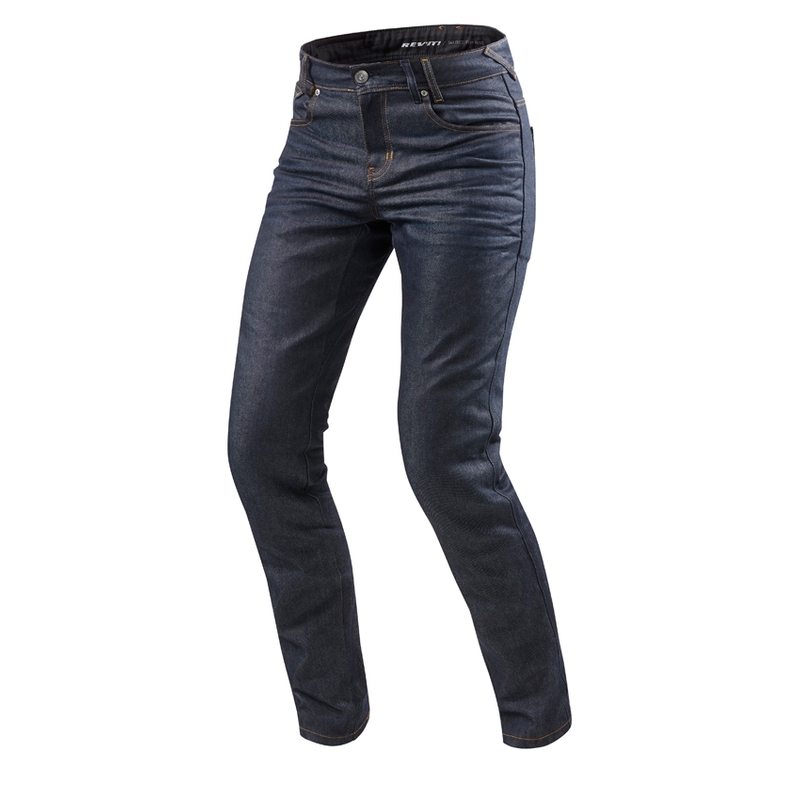 Motocicleta Jeans Revit Lombard 2 RF albastru închis lichidare