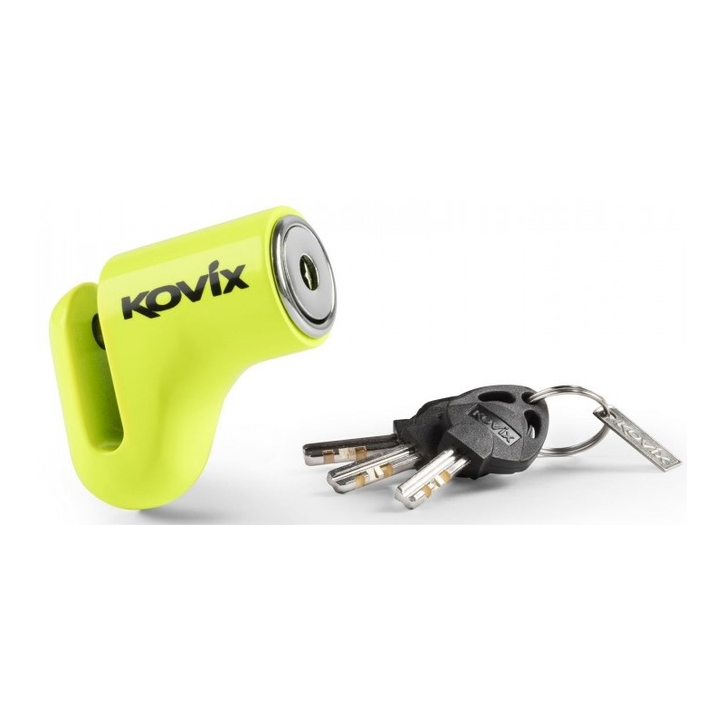 Blocaj pentru frâne pe disc KOVIX D1 galben fluo