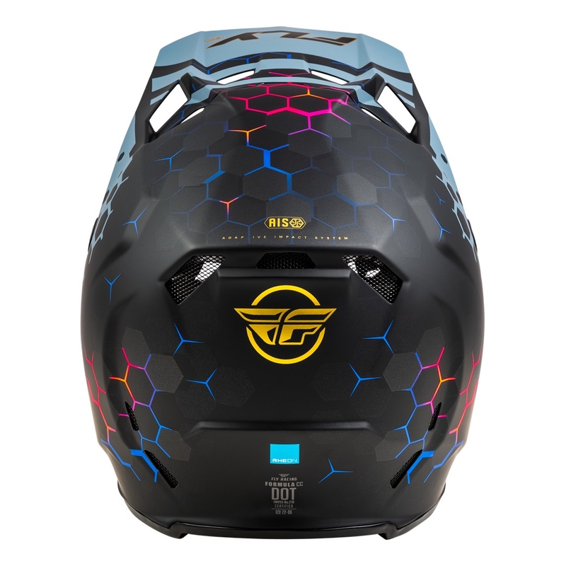 Casca motocross FLY Racing Formula CC Tektonic negru-gri