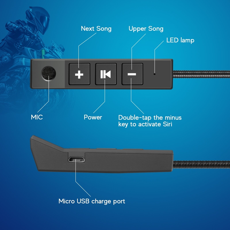 Căști Bluetooth MaxTo BT11 900 Ah