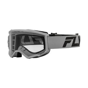 Ochelari de motocross FLY Racing Focus argintiu-negru