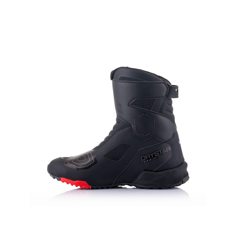 Ghete moto Alpinestars RT-7 DRYSTAR negru-rosu