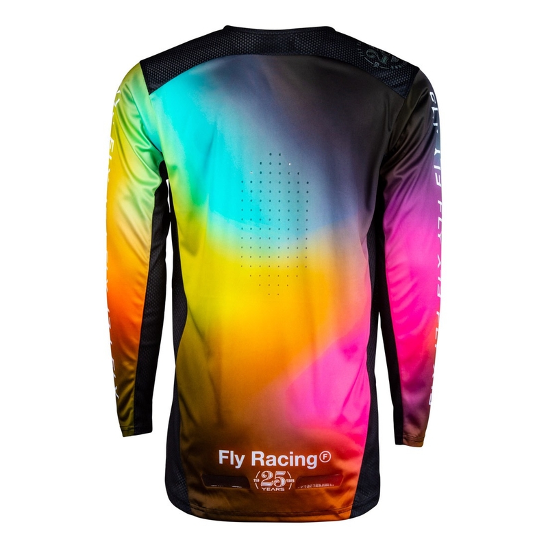 Tricou motocross FLY Racing Lite Le Legacy roz-albastru