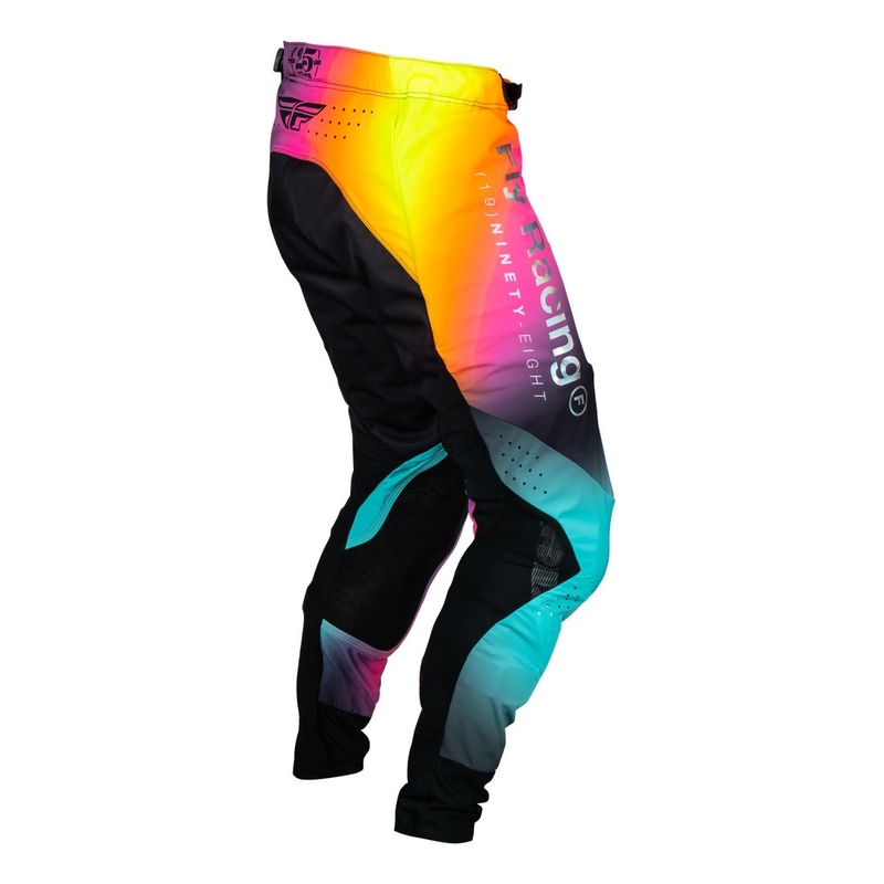 Pantaloni motocross FLY Racing Lite Le Legacy roz-albastru-negru