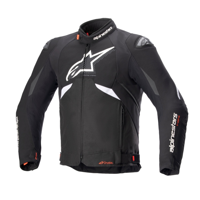 Geacă moto Alpinestars T-GP R 3 DRYSTAR alb-negru