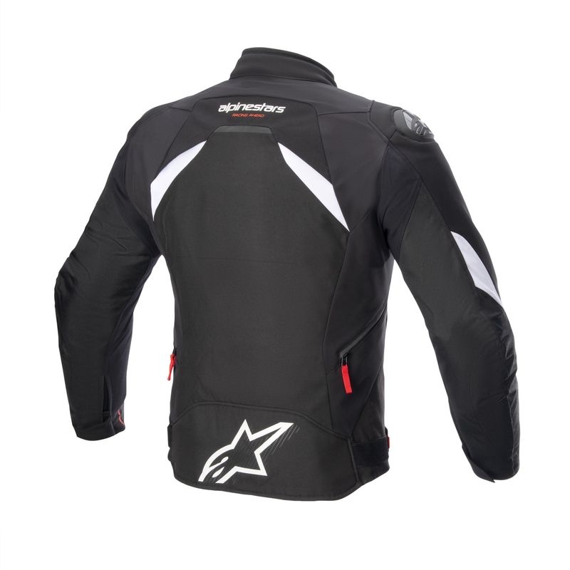 Geacă moto Alpinestars T-GP R 3 DRYSTAR alb-negru