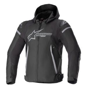 Jacheta Moto Impermeabila Alpinestars Zaca Negru-Gri Inchis