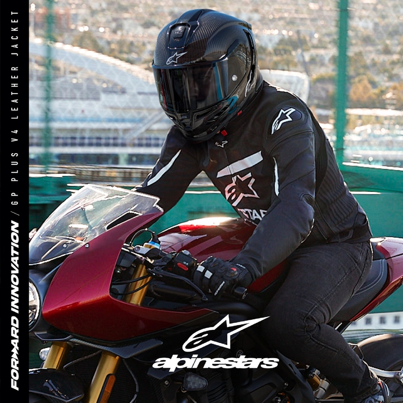 Geacă moto Alpinestars GP PLUS 4 negru-alb