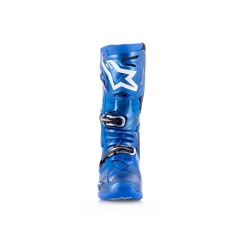 Cizme moto Alpinestars Tech 10 albastru-negru-alb
