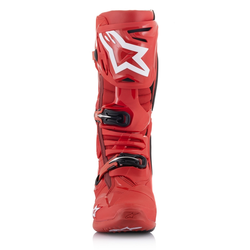 Ghete moto Alpinestars Tech 10 roșii