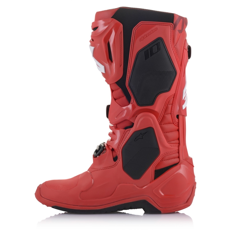 Ghete moto Alpinestars Tech 10 roșii