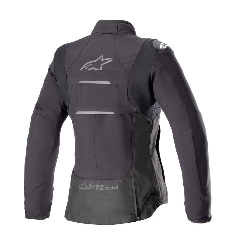 Jachetă moto impermeabilă Alpinestars Stella Alya Sport pentru femei, negru-negru
