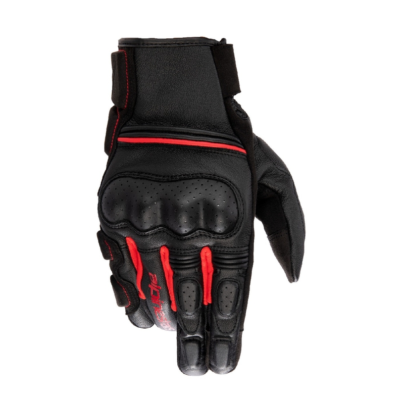 Mănuși moto Alpinestars Phenom negru-roșu