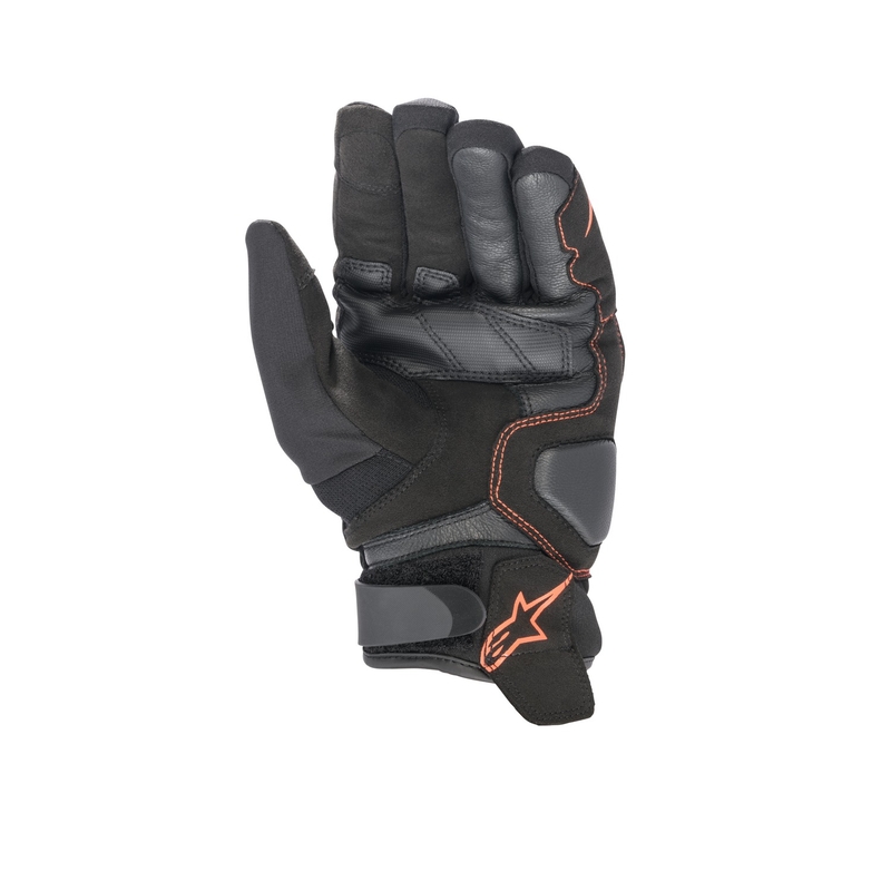 Mănuși moto Alpinestars SMX-1 Drystar negru-rosu fluo