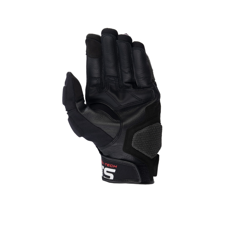 Mănuși moto Alpinestars Halo alb-negru