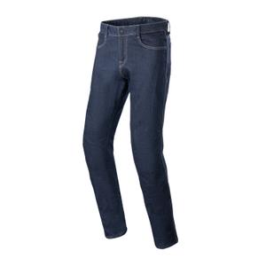 Blugi pentru motociclete Alpinestars Radon Relaxed Fit Denim Blue spalati