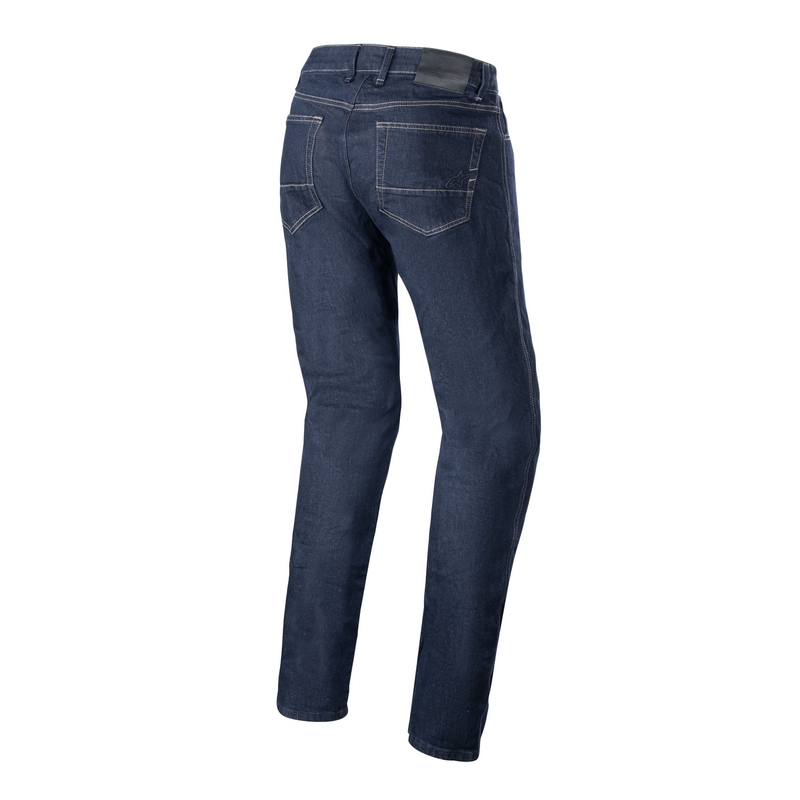 Blugi pentru motociclete Alpinestars Radon Relaxed Fit Denim Blue spalati