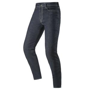 Blugi pentru motociclete Alpinestars Radium 2 Denim, spalati in albastru