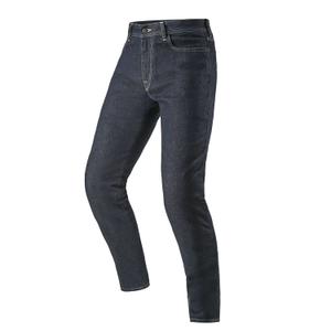 Blugi pentru motociclete Alpinestars Copper 3 Denim, spalati in albastru