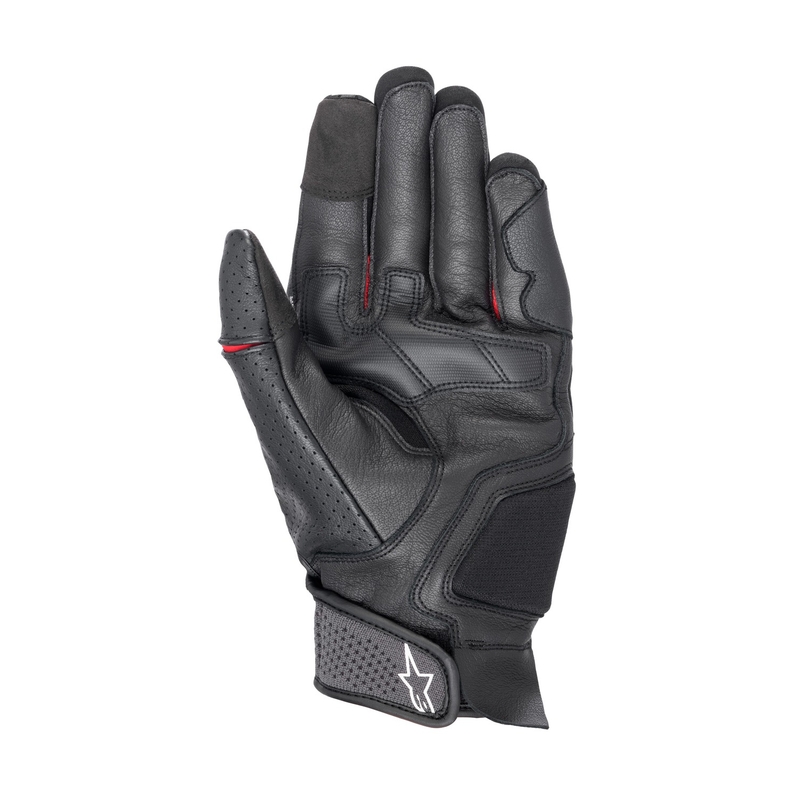Mănuși moto Alpinestars Morph Sport negru-rosu fluo-gri