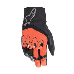 Mănuși moto Alpinestars Hyde XT Drystar fluo rosu-negru