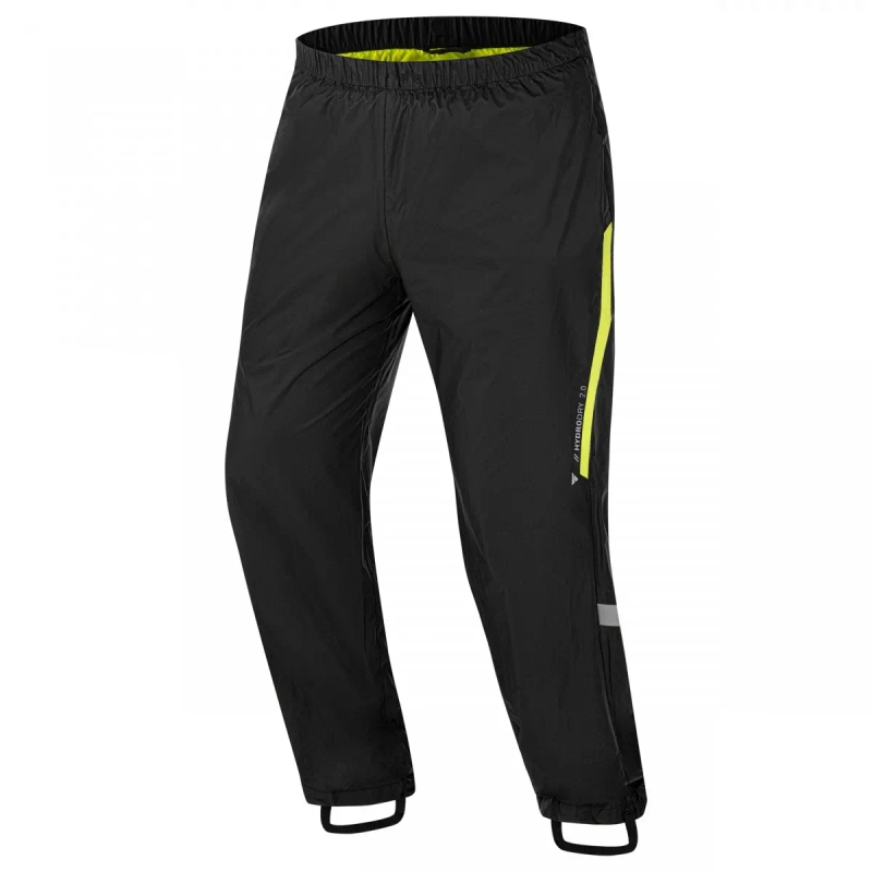 Pantaloni impermeabili Shima Hydrodry 2.0 negru-galben fluo