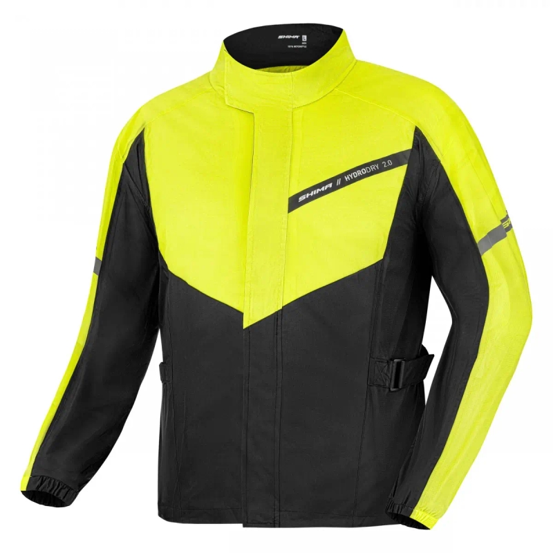 Geacă impermeabilă Shima Hydrodry 2.0 negru-galben fluo