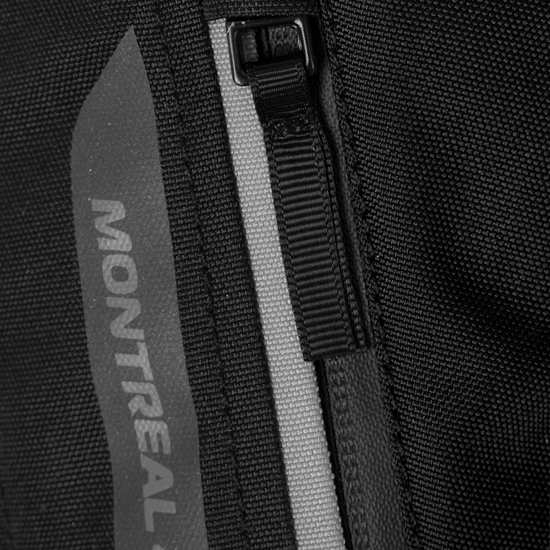 Jachetă moto Oxford Montreal 4.0 DRY2DRY™ negru-gri-galben fluor