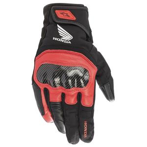 Mănuși moto Alpinestars SMX Z Drystar Honda negru-roșu