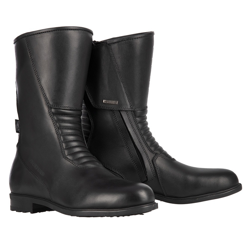 Cizme moto dama Oxford Valentina negre lichidare