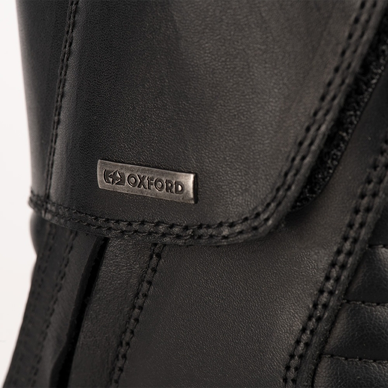 Cizme moto dama Oxford Valentina negre lichidare