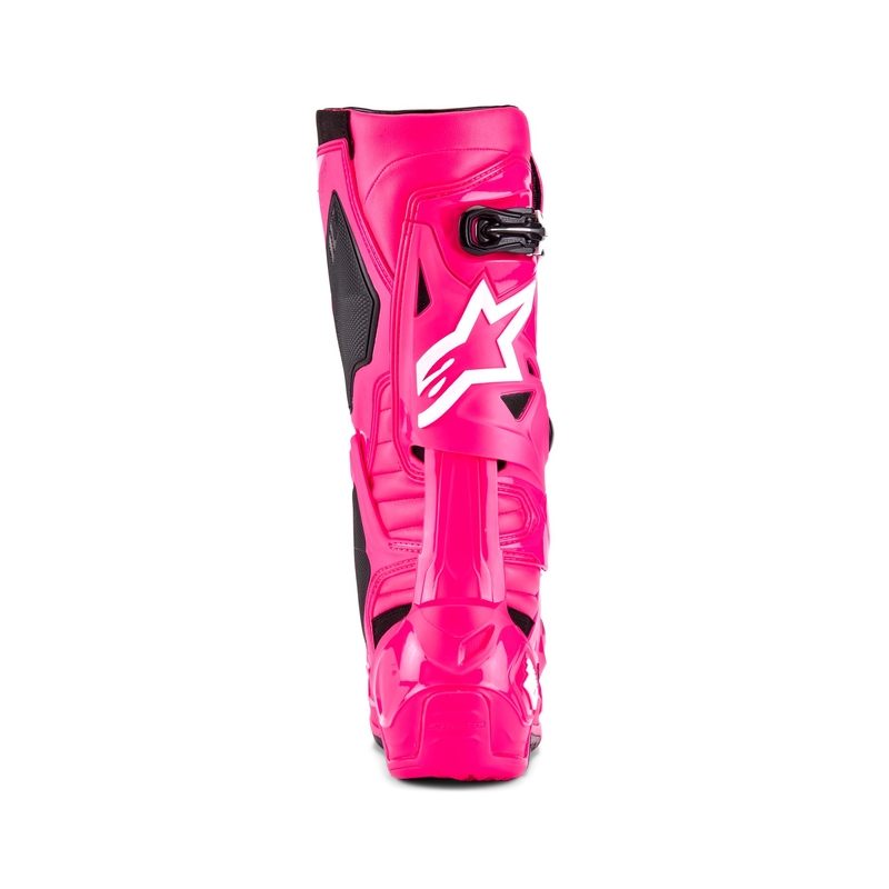 Ghete moto Alpinestars Tech 10 roz-negru-alb