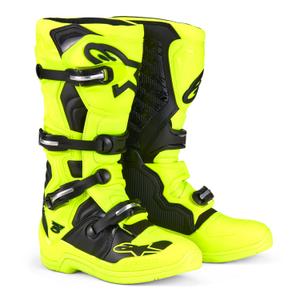 Ghete moto Alpinestars Tech 5 galben fluo-negru 2025