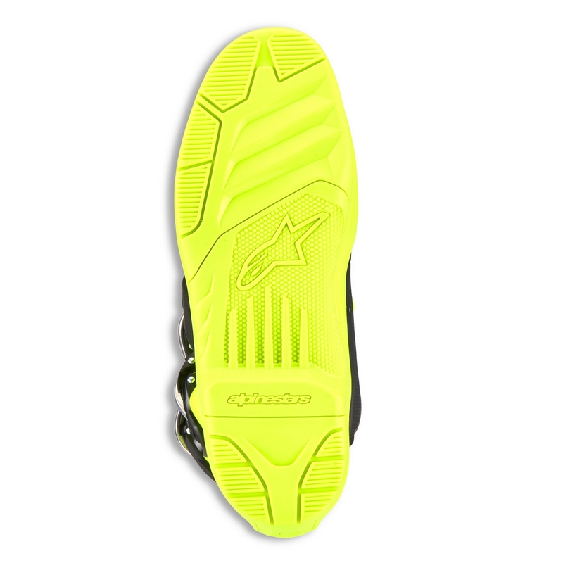 Ghete moto Alpinestars Tech 5 galben fluo-negru 2025