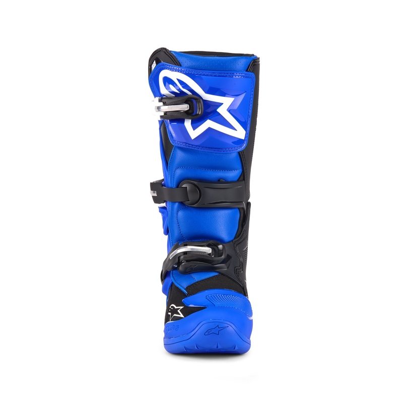 Ghete motociclete copii Alpinestars Tech 7 S albastru-alb-negru