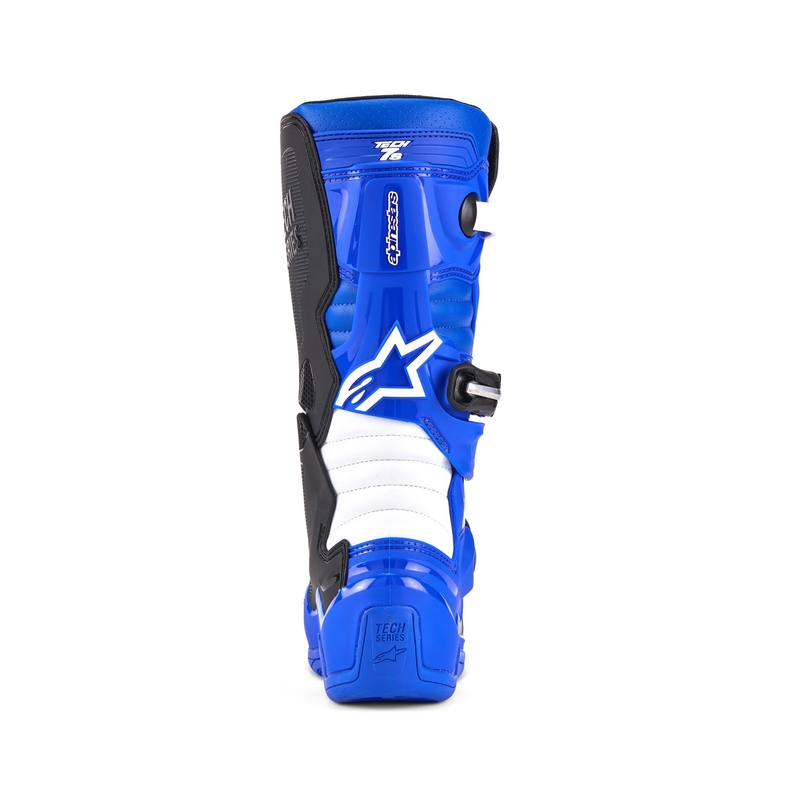 Ghete motociclete copii Alpinestars Tech 7 S albastru-alb-negru