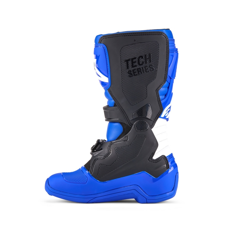 Ghete motociclete copii Alpinestars Tech 7 S albastru-alb-negru