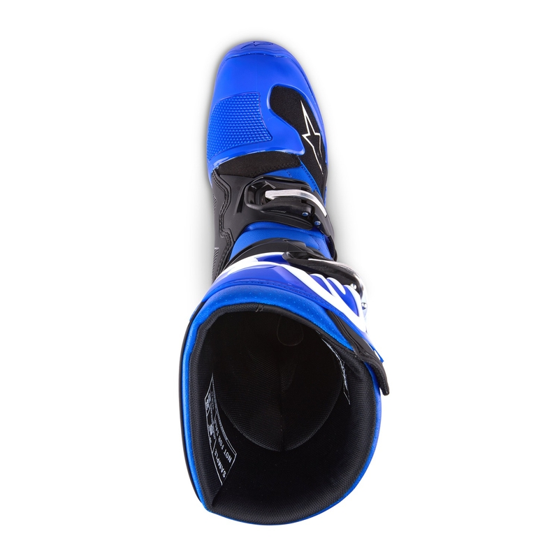 Ghete motociclete copii Alpinestars Tech 7 S albastru-alb-negru