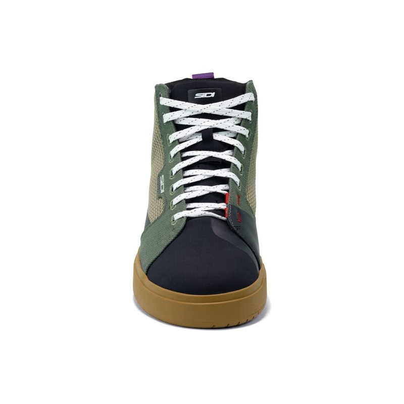 Cizme moto SIDI ARX Air verde-negru-maro