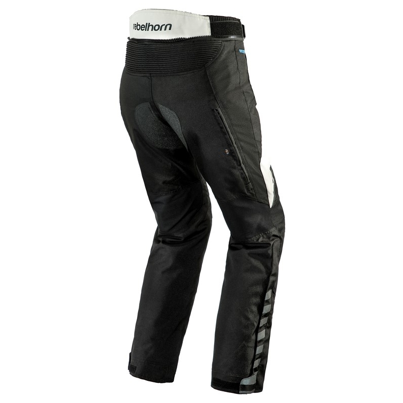 Pantaloni moto pentru femei Rebelhorn Hiker II negru-gri lichidare