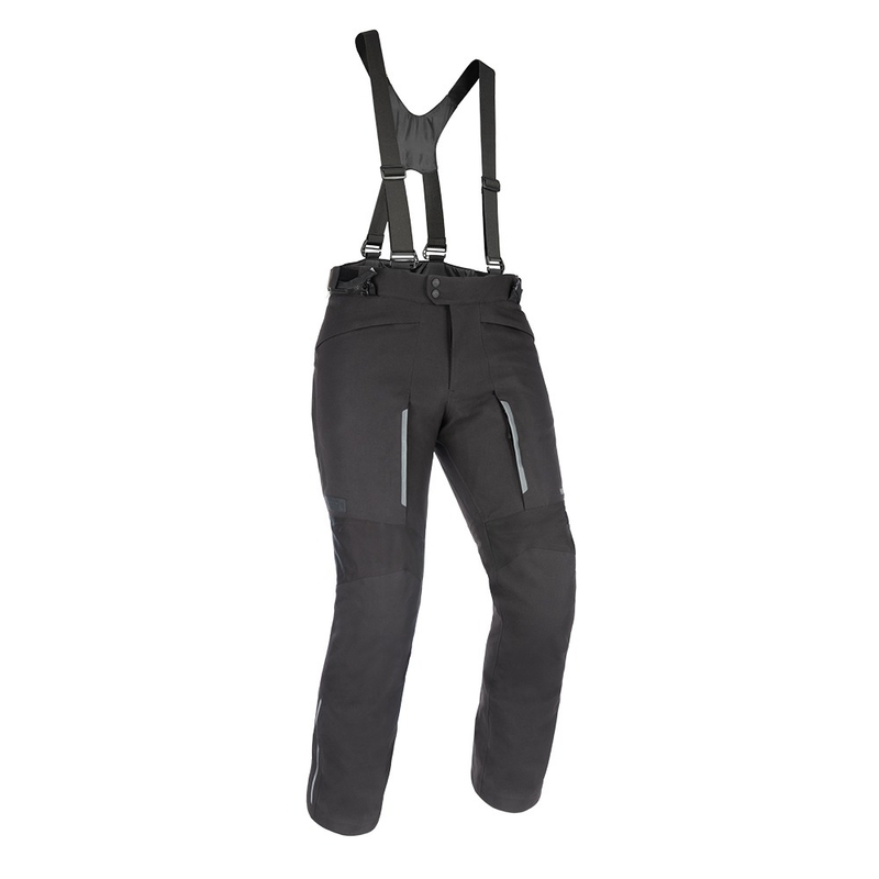 Pantaloni scurti de motocicletă Oxford Advanced Hinterland DRY2DRY™, negri