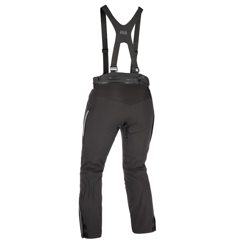 Pantaloni scurti de motocicletă Oxford Advanced Hinterland DRY2DRY™, negri