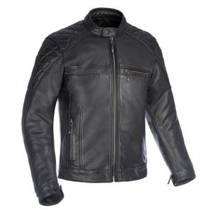 Geacă moto din piele Oxford Route 73 2.0 neagră