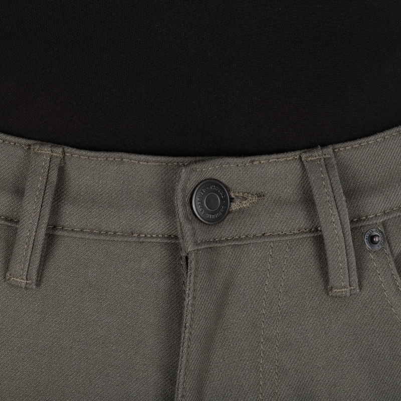 Pantaloni de motocicletă Cargo AA Khaki, aprobați original Oxford