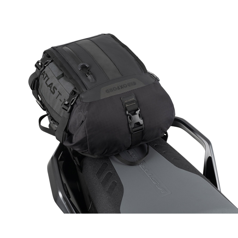 Geantă pentru scaun pasager Oxford Atlas T-10 Advanced Tourpack 10L, neagră