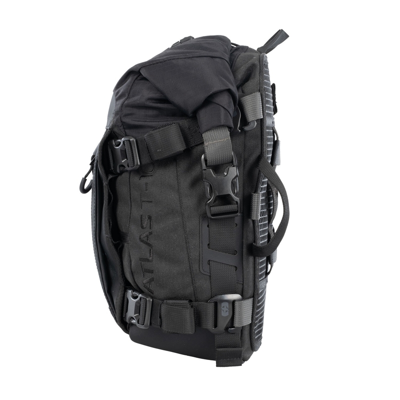 Geantă pentru scaun pasager Oxford Atlas T-10 Advanced Tourpack 10L, neagră