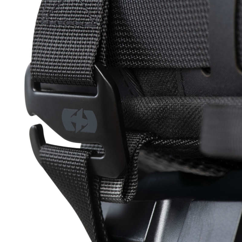 Geantă pentru scaun pasager Oxford Atlas T-10 Advanced Tourpack 10L, neagră