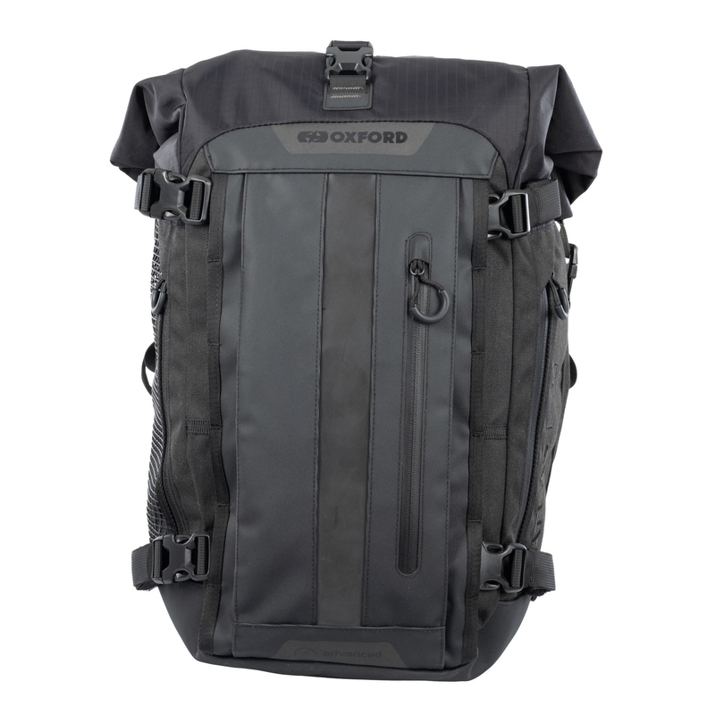 Geantă pentru scaun pasager Oxford Atlas T-20 Advanced Tourpack 20 l, neagră
