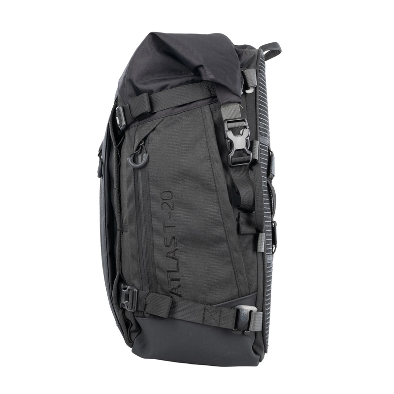 Geantă pentru scaun pasager Oxford Atlas T-20 Advanced Tourpack 20 l, neagră